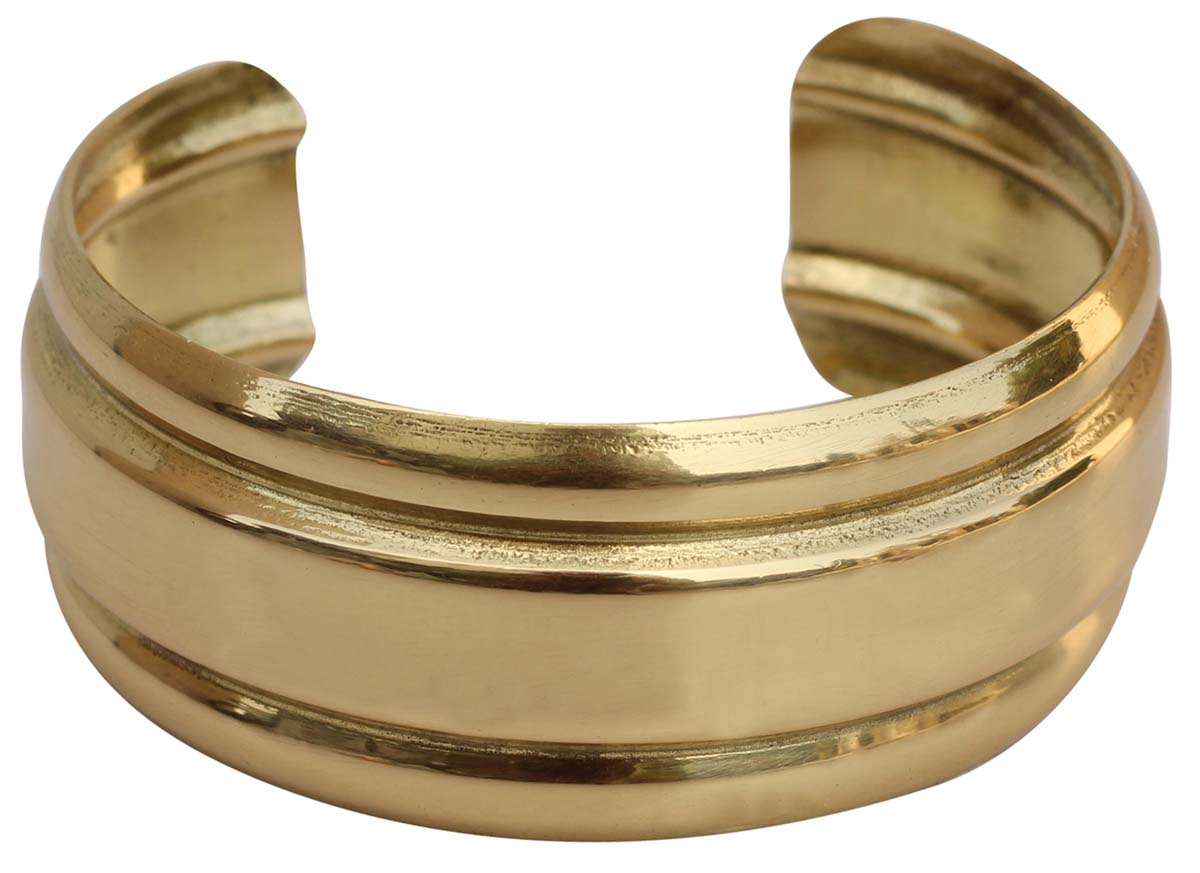 Wholesale Bracelets from India – Cuff Bracelet – Cast in Brass – Brass Polished – Bracelets in Bulk - Unique Fashionable Jewelry Collection for Women/Teens
